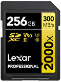 256GB LSD2000256G-BNNNG SD PROFESSIONAL 2000X SDXC UHS-II CARDS UP TO 300MB/S READ 260MB/S WRITE C10 V90 U3