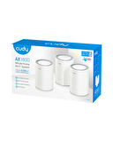 M1800 3-Pack AX1800Mbps 2.4/5GHz AP/RE/WISP Gigabit MU-MIMO Kablosuz 3'lü Mesh Wi-Fi 6 Sistemi