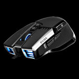  X17 Gaming Mouse, Wired, Black, Customizable, 16,000 DPI, 5 Profiles, 10 Buttons, Ergonomic