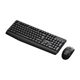 PHILIPS SPT6337B, Siyah, Türkçe Q, 2.4Ghz Kablosuz, Klavye Mouse Set