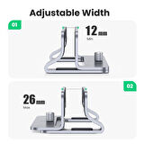 UGREEN ALÜMİNYUM NOTEBOOK MACBOOK DİKEY MASAÜSTÜ STANDI 20471