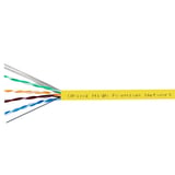 Oring RW-U0601YEL Cat6 Network Kablosu 500 Metre Sarı LSZH 23AWG Bakır