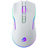 GameBooster M18 Inferno 2.4ghz Kablosuz RGB Aydınlatmalı Beyaz Profesyonel Gaming Mouse
