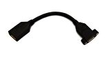  BC-DSP-ADP-PNL-DP-FF Beek DisplayPort (DP) Panel Montaj Tipi Çevirici, DP Dişi <-> DP Dişi Vidalı, Altın Kaplama, 0.15 metre