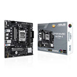 ASUS MB PRIME A620M-E-CSM AMD A620 AM5 DDR5 6400 DP HDMI VGA M2 USB3.2 AURA RGB mATX Ücretsiz Uzaktan Yönetim Yazılımı ASUS 5X PROTECTION III