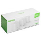 EVEREST FINIX MW3-3P, 3 Pack Mesh, AC1200, WiFi, 867Mbps, Dual Band, 300m2 kapsama Alanı, Router, Geniş Alan İnternet Ağı Sağlayıcısı