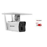 HIKVISION DS-2XS2T41G1-ID/4G, 4Mpix,  4mm,   30Mt Gece Görüşü, Dahili Mikrofon, 4G, Solar  IP Kamera