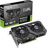 ASUS DUAL-RTX4060-O8G-EVO, 8Gb, 128Bit, GDDR6, 1xHDMI, 3xDP GAMING Ekran Kartı