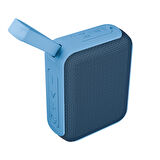 ASONIC AS-03, MAVİ, 5W, BT/USB/TF/TWS, 1200mAh Batarya, Bluetooth V5.3, Kablosuz, Taşınabilir, Speaker