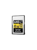 LEXAR 640GB LCAGOLD640G-RNENG CF-EXP PROFESSIONAL CFEXPRESS 4.0 TYPE A CARD GOLD SERIE UP TO 1800MB/S READ 1650MB/S WRITE VPG 400 IP68