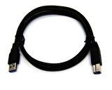  BC-USB-3AB-MM-02 Beek USB 3.0 Kablosu, USB A Erkek <-> USB B Erkek, 1.8 metre