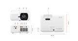 VIEWSONIC LS630HD 1920x1080 4000 AL LED PROJEKSIYON