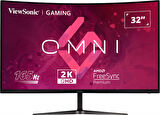  VX3218C-2K GAMING MONITOR 31,5 1ms 165Hz VA 2560x1440 2K 250 HDMI DP 16:9 80M:1 16.7M HOPARLOR 3 KENAR CERCEVESIZ 1500R KAVIS FREESYNC PREMIUM FLICKER FREE MAVI ISIK FILTRESI TILT VESA