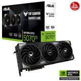16 GB ASUS TUF-RTX5070TI-O16G-GAMING RTX 5070TI GDDR7 256bit OC 2xHDMI 3xDP RGB