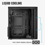 Aerocool CS1103 500W USB 3.0 Siyah ATX Kasa [AE CS1103 500]