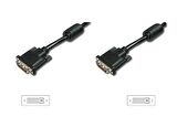 BC-DSP-DVI-MM-02 Beek DVI Bağlantı Kablosu, DVI-D (24+1) Erkek - DVI-D (24+1) Erkek, 2x ferrit filtre, 2 metre, Siyah Renk