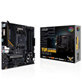  tuf gamıng b550m-e am4 ddr4 ses+glan hdmı dp d-sub 2xm2 usb3.2 matx