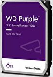 WD Purple 3.5 SATA III 6Gb/s 6TB 64MB 7/24 Guvenlik WD64PURZ