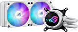 ASUS ROG STRIX LC III 240 ARGB AURA SYNC RGB 120MM 2 ADRESLENEBİLİR RGB FAN CPU SIVI SOĞUTUCUSU BEYAZ