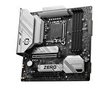 MSI MB B760M PROJECT ZERO SOKET 1700 DDR5 7800(OC) PCI-E ,M.2 USB3.2 HDMI,DP 1x 2.5G LAN WI-FI 6E Matx