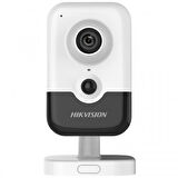 DS-2CD2443G2-IW 4Mpix, 2,8mm Lens, H265+,10Mt Gece Görüşü, SD Kart, PoE, Wifi, Sesli, Cube IP Kamera