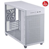  PRIME AP201 BEYAZ MICRO ATX TEMPERLİ CAM ALET GEREKTİRMEYEN YAN PANELLER VE TOZ FİLTRELİ IZGARAYA SAHİP 360 MM SOĞUTUCU 338 MM UZUNLUĞA KADAR EKRAN KARTI VE STANDART ATX PSU DESTEKLİ 33 LİTRE HACİMLİ MICRO ATX KASA