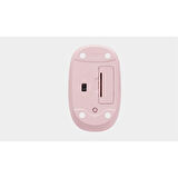 Logitech M196 Bluetooth Mouse Pudra Pembe