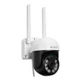 S-LINK SL-PTZ01, Akıllı Güvenlik Kamerası, WiFi, 3Mpix, 2.8mm Lens, 25m. Gece Görüşü, Hareket algılama, İki Yönlü Ses, Micro SD Kartlı, TUYA Yazılım