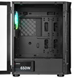 Everest Prolix (650W 80+) TG ARGB Fan Mid Tower
