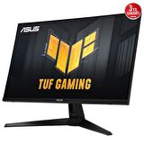 VG27AQ3A TUF GAMING 27" HDR GAMING 2K FAST IPS FREESYNC VE G-SYNC UYUMLU 2560x1440 1MS 180HZ DP HDMI MM VESA 3YIL ELMB SYNC 130 Srgb Monitör