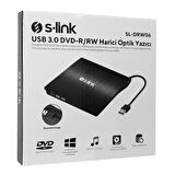  SL-DRW06 USB3.0 DVD-R/CD-R/RW Harici Optik Yazıcı