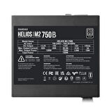 GAMDIAS HELIOS M2-750B, 750W, 80+ Silver, Aktif PFC, GAMING, ATX, Power Supply (PSU)