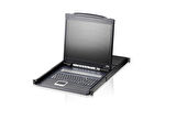 Aten ATEN-CL1308NT 19” LCD KVM Switch, Türkçe Klavyeli