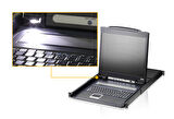 Aten ATEN-CL1308NT 19” LCD KVM Switch, Türkçe Klavyeli
