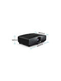 2500 ANS 4K UHD WiFi kablosuz Android TV Ev Sinema 4LED Projektör