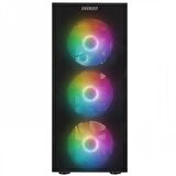 EVEREST FACED-V5, Mesh, 600W, 4x12cm Sabit Rainbow Fan, Temperli Cam Yan Panel, ATX, GAMING KASA