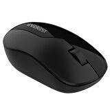 EVEREST SMW-973, Siyah, USB Nano 2,4G Kablosuz, 1200dpi, Optik, 4 Tuşlu, Mouse