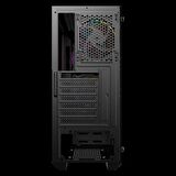 VENTO VG10F Mid Tower, 650W 80+ Bronze, Temperli Cam, RGB, ATX GAMING KASA