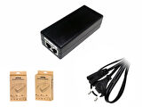  48V 1A 48W Gigabit POE Adaptör + Injector