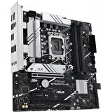 ASUS PRIME B760M-PLUS, 4xDDR5, 2x M.2, HDMI, DP, Type-C, 12-13-14.Nesil, LGA1700 Soket, Anakart