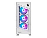 MSI MPG VELOX 100R WHITE Temperli Cam 1 x A-RGB Fan 4 x 120mm Fan ATX Gaming Bilgisayar Kasası