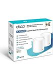  DECO X60(2-PACK) 3000MBPS 2.4 GHZ & 5 GHZ EV WI-FI SİSTEMİ INDOOR ACCESS POİNT/ROUTER