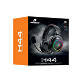  H44  RGB USB7.1 Siyah Profesyonel Oyuncu Kulaklığı