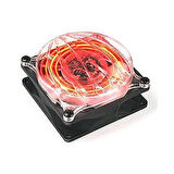  cyclo 80mm efektli kırmızı ledli kasa fanı