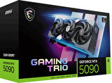 MSI VGA GEFORCE RTX 5090 32G GAMING TRIO RTX5090 32GB GDRR7 512B DX12 PCIE 5.0 X16 (3XDP 1XHDMI)