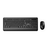 KW202 KABLOSUZ SİYAH Q KLAVYE+MOUSE