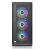  s200 tg 550w 80+ argb 3x120mm fan mesh ön panel, tempered glass pencereli oyuncu kasası