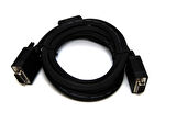 BEEK BC-DSP-VG-MM-03-1 Beek VGA Monitör Kablosu, DSUB 15 erkek <-> DSUB 15 erkek, 3 metre, 3Coax/7C, AWG28, 2x ferrite filtreli, siyah renk