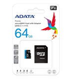 AUSDX64GUICL10A1-RA1 PREMIER 64GB 100MB/s CLASS10 A1 ADAPTÖRLÜ MICROSDHC HAFIZA KARTI