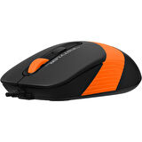  fm10 usb turuncu optik mouse 1600 dpi
